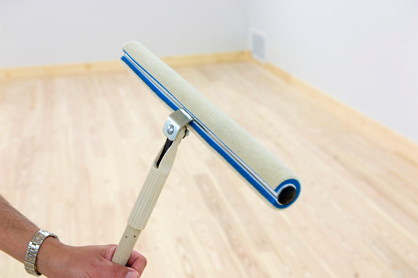 Padco Floor Coater for a residential hardwood floor