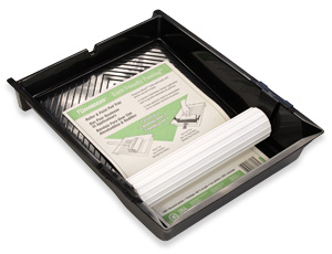 83606 Earth Friendly Painting Roller & Paint Pad Tray 10 inch