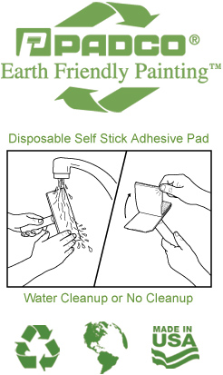 Earth Friendly Painting Logo and how to clean Line art