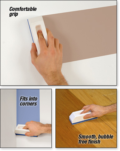 Applying paint and stain with a Snappy Applicator